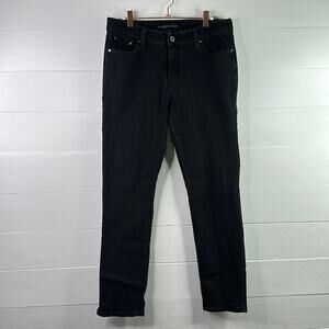 LEVI‎ STRAUSS Black Vintage Mid Rise Skinny Jeans Pants Size 32